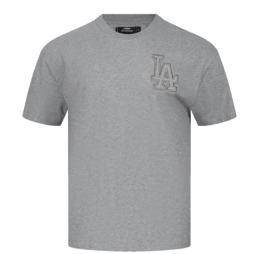 Officially Licensed Men’s MLB Los Angeles Dodgers Heather Grey T-Shirt